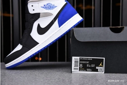 TOE' 1 SE JORDAN MID 'ROYAL BLACK AIR 0724